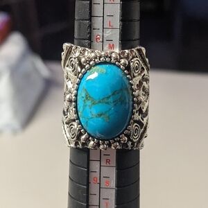 Retro Turquoise Ring Size 7